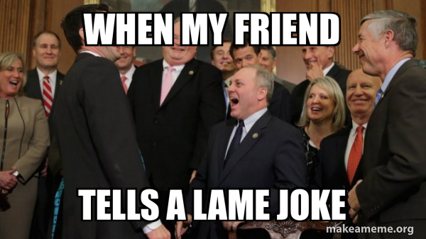 And then we told them meme