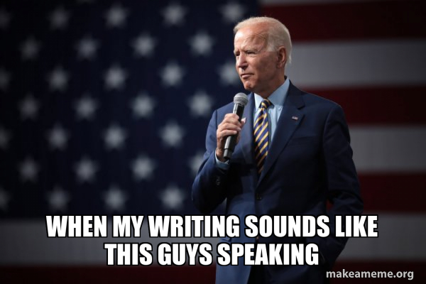 Joe Biden 2020 meme