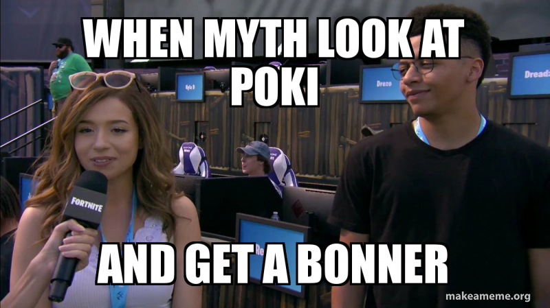 When Myth Look At Poki And Get A Bonner Make A Meme