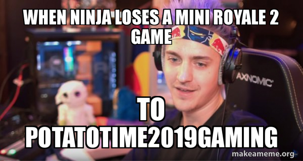 Ninja Tyler Blevins meme