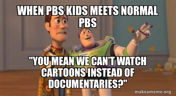 When PBS Kids meets Normal PBS