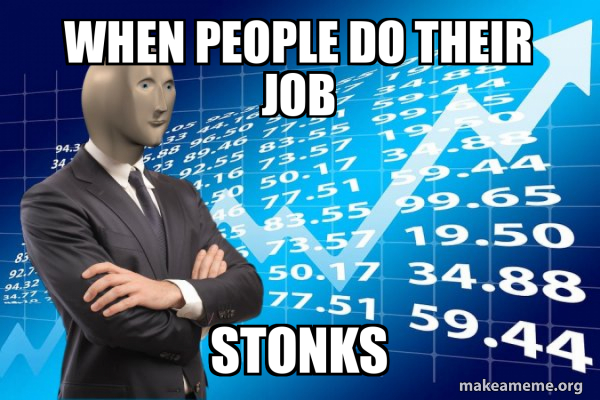 Stonks Only Go Up meme