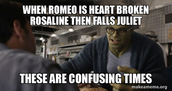 Hulk - These are Confusing Times meme