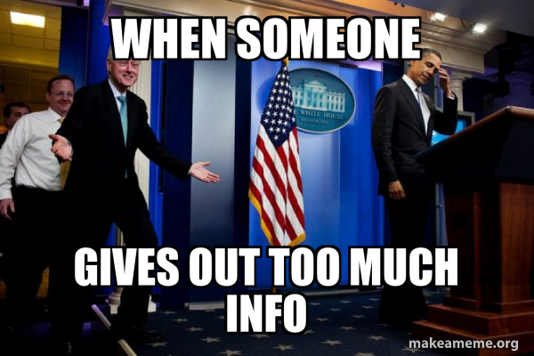 Inappropriate Timing Bill Clinton meme