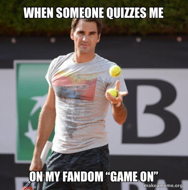 Roger Federer meme