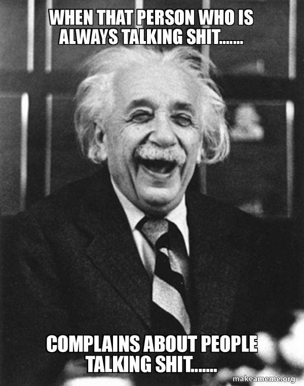 Laughing Albert Einstein meme