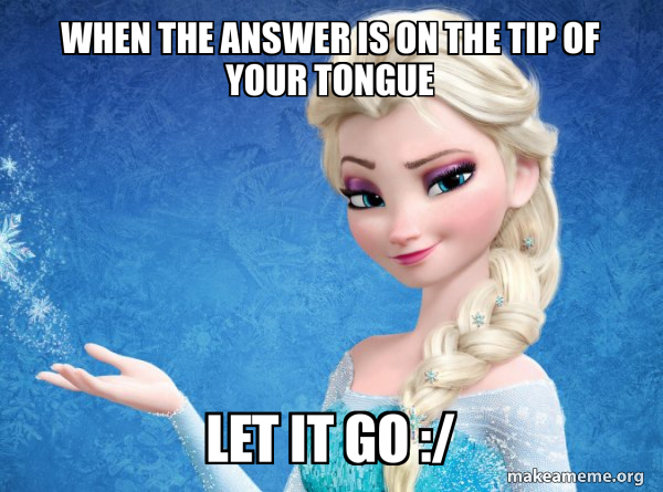 Elsa from Frozen meme