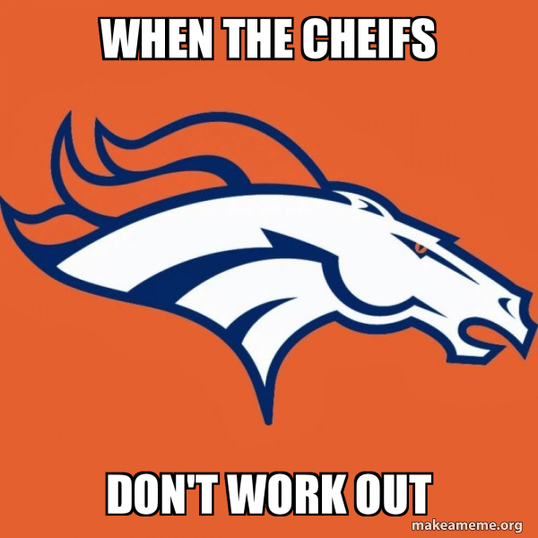 Denver Broncos meme