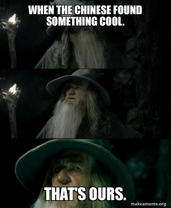 Confused Gandalf meme