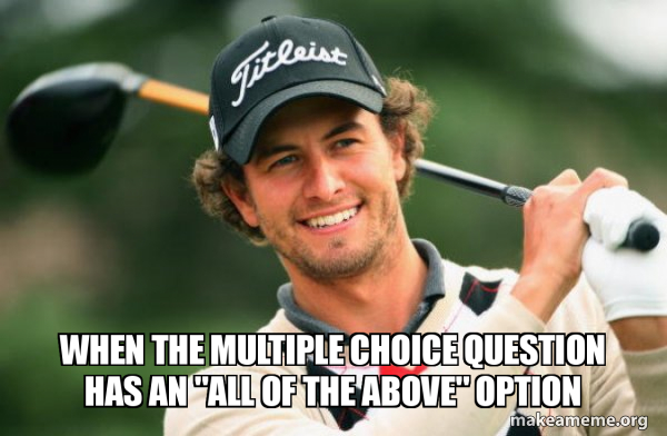 Adam Scott Golfer meme