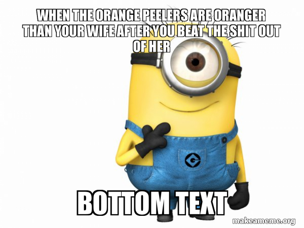 Thoughtful Minion  meme