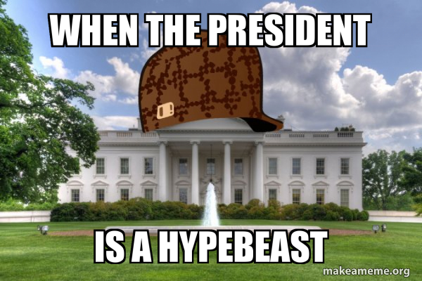 Scumbag Whitehouse meme