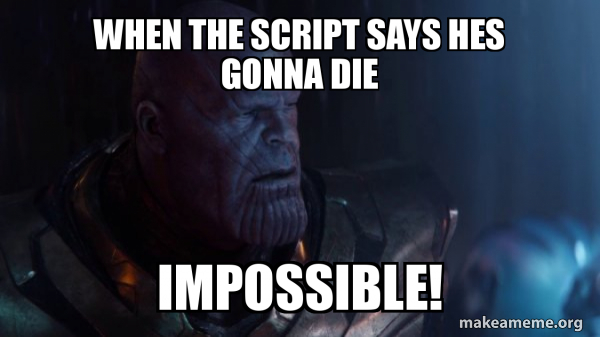 Thanos - Impossible meme