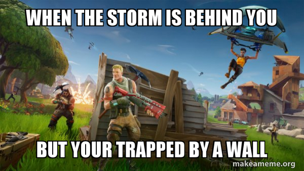 Fortnite Battle Royale game meme