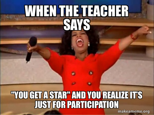When the teacher says 