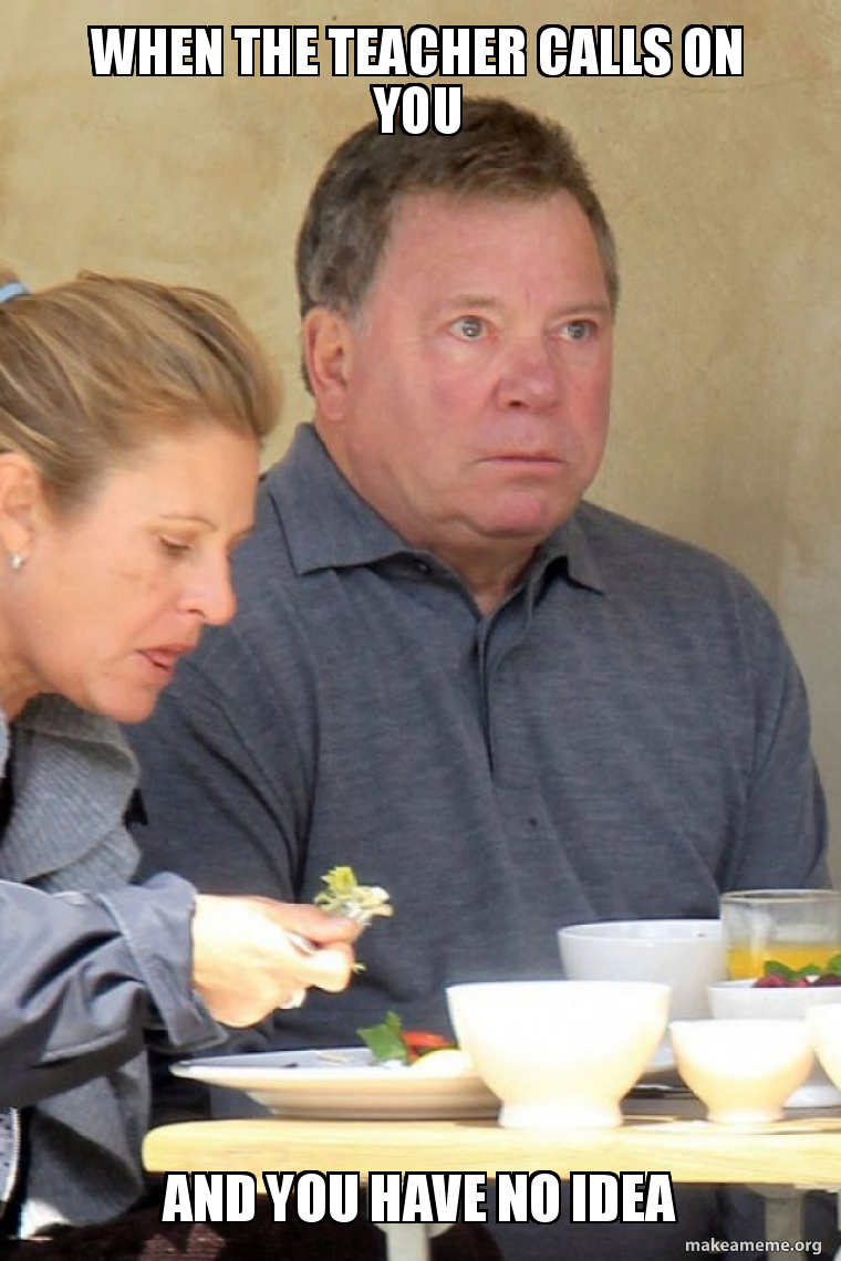 Stunned Shatner meme