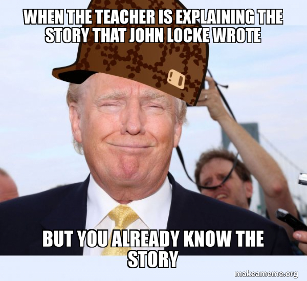 Scumbag Donald Trump meme