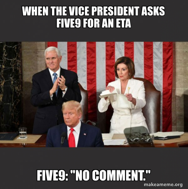 Nancy Pelosi ripping Trump's speech up meme