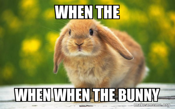 Regretful Rabbit meme