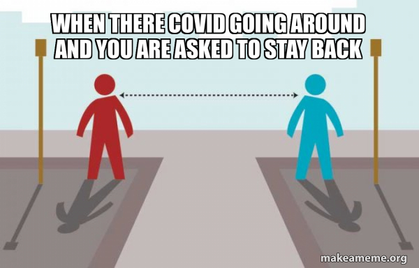 Coronavirus Social Distancing meme