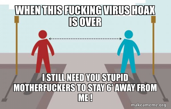 Coronavirus Social Distancing meme