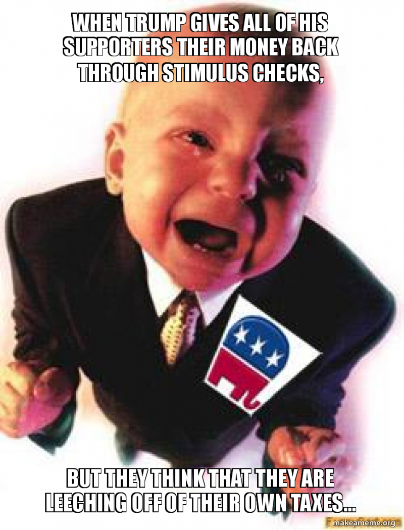When Trump Gives All Of His Supporters Their Money Back Through