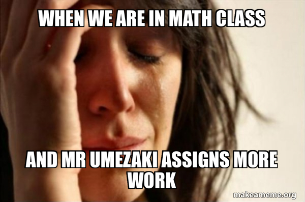 First World Problems meme