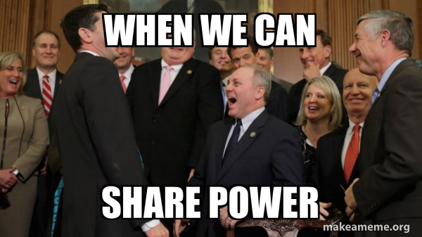 And then we told them meme