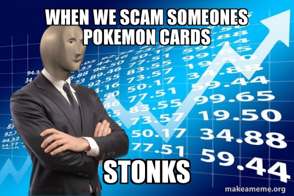 Stonks Only Go Up meme