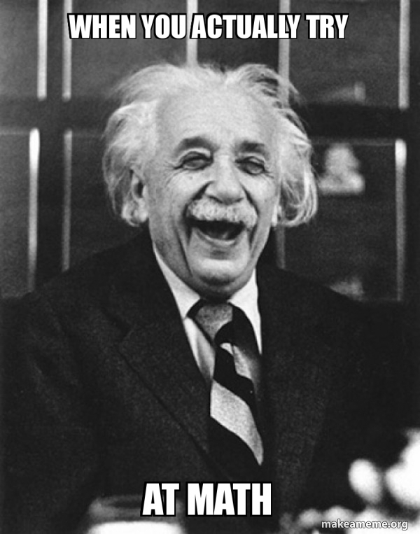 Laughing Albert Einstein meme