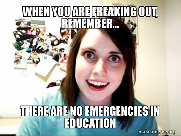 Overly Attached GirlFriend meme