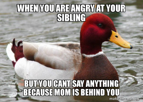 Malicious Advice Mallard meme