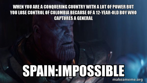 Thanos - Impossible meme