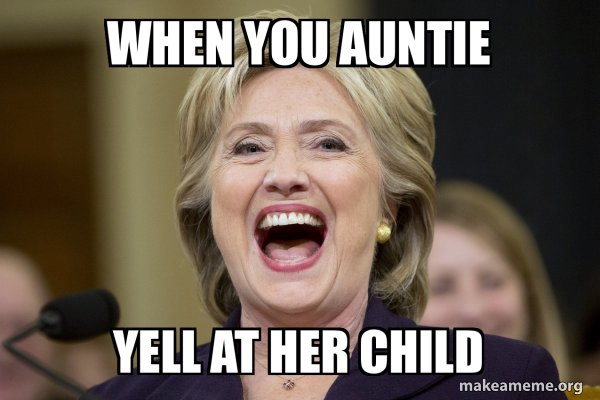Hillary Clinton Laughs meme