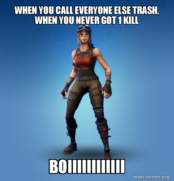 Renegade Raider Fortnite Skin meme