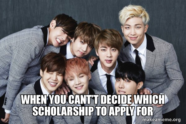 K-Pop Band BTS (Bangtan Boys) meme