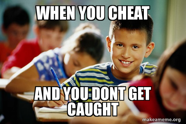 Scumbag Student meme