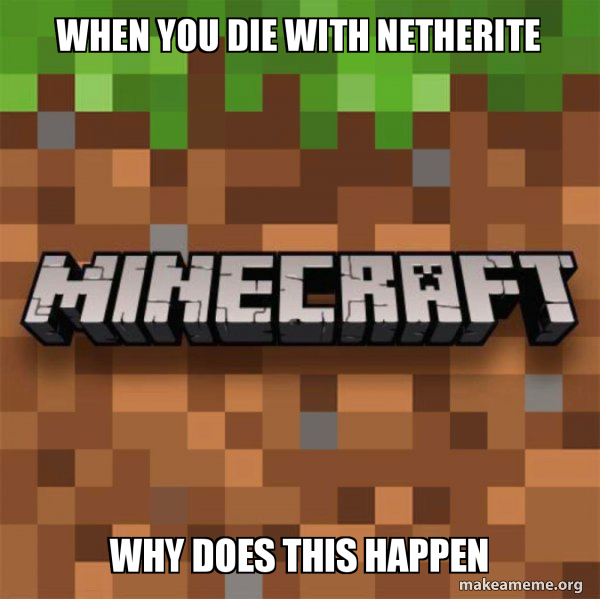 Minecraft meme