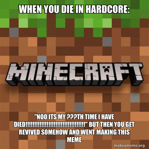 Minecraft meme