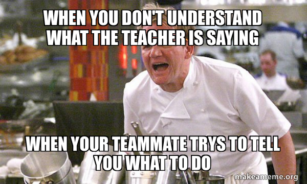 Gordon Ramsay Hell's Kitchen meme