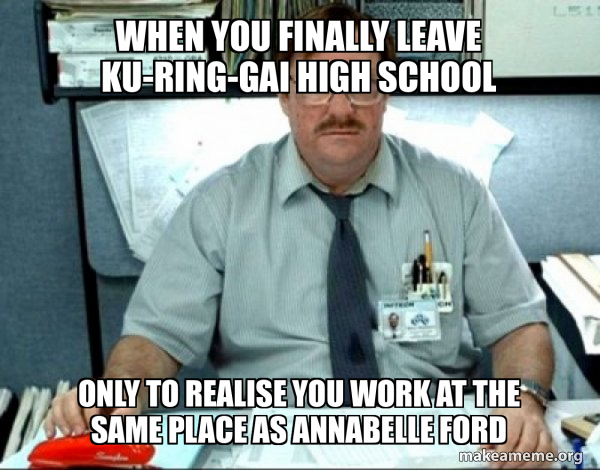 Milton from Office Space meme