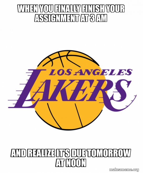 LA Lakers meme