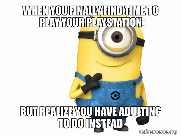 Thoughtful Minion meme