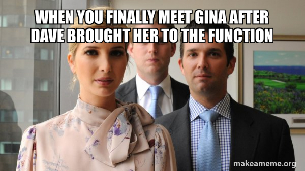 The Trump Kids Eric, Donald Jr and Ivanka meme