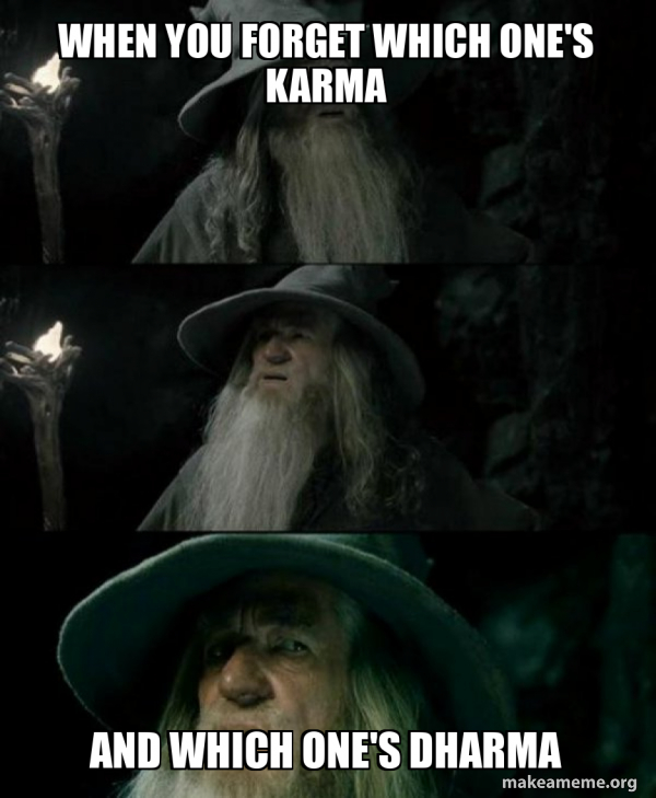 Confused Gandalf meme