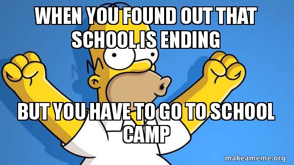 When You Found Out That School is Ending But You Have To Go To School ...