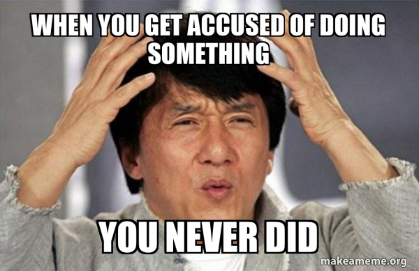 When you get accused of doing something You never did - Jackie Chan Why ...
