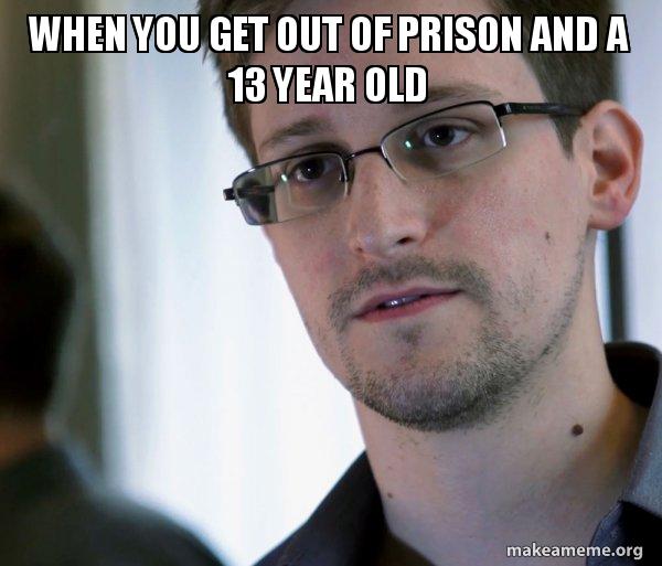 Edward Snowden (NSA Whistle Blower) meme