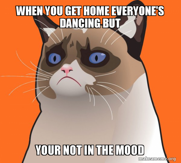 Cartoon Grumpy Cat meme