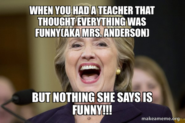Hillary Clinton Laughs meme